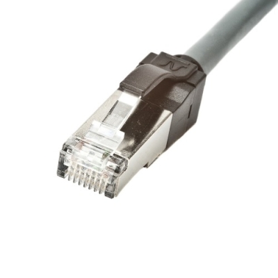 Cordons RJ45 PCRD CAT6A 1M GRIS SCR LSOH ULTIM LM Aginode Belgiym