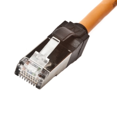 Cordons RJ45 PCRD CAT6A 1M ORANGE SCR LSOH ULTIM LM Aginode Belgiym