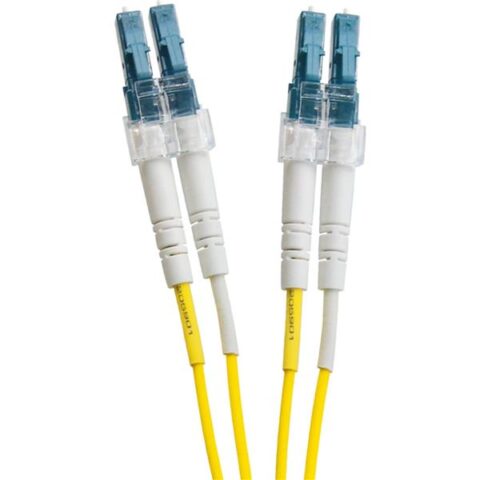 Cordons en fibre OS2 1M LC-LC DUPLEX P/LEAD 9/125 YELLOW Excel Networking Solutions