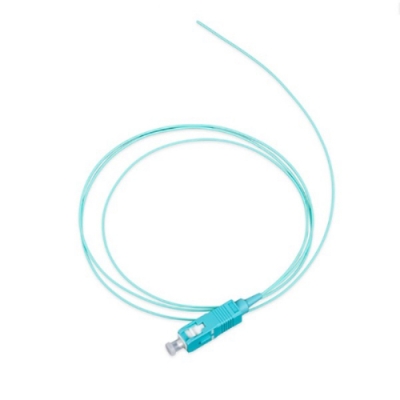 Cordons en fibre PIGTAIL SC OM3 50µ MAXISTRIP 1M AQUA Aginode Belgiym