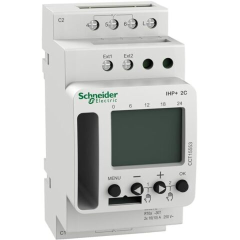 Crepusculaires Interrupteur horaire programmable IHP+ 2 Schneider Distribution