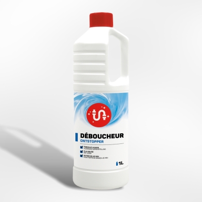 Détergents Déboucheur liquide 1L CLEANING