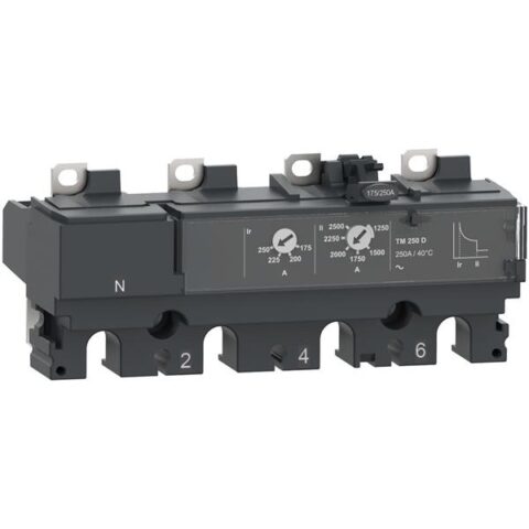Disjoncteurs compact TU 4P3d TM250D Schneider Distribution
