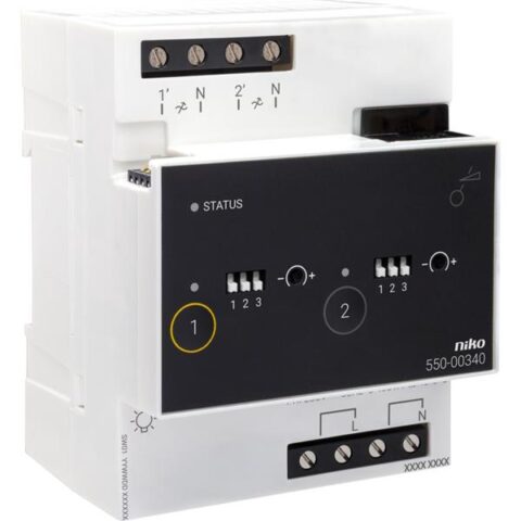 Domotica Home Control module variation 2x400W NIKO