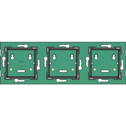 Domotica Home Control platine triple hor. 71mm NIKO