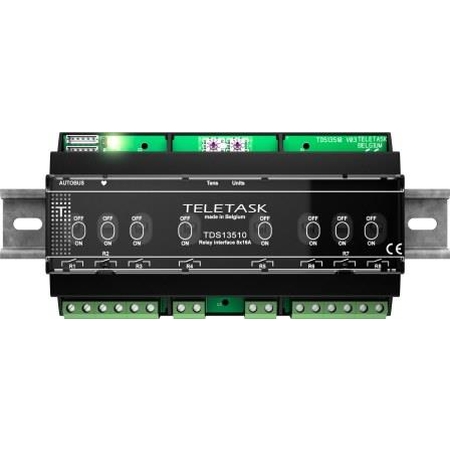 Domotica INTERFACE RELAIS 8x 16A TELETASK