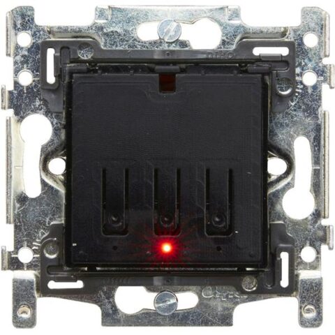 Domotica Interrupteur 1 ou 2 boutons Niko RGB san Qbus