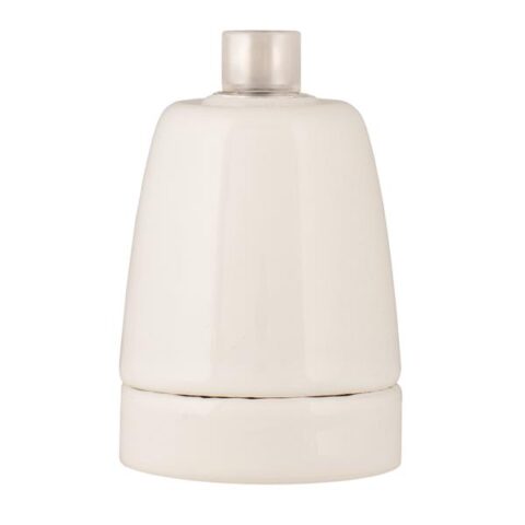 Douilles Douille en porcelaine E27 blanc BAILEY