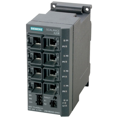 Ethernet industriële pasive X208 COMM. MANAGE 8x10/100MBIT/S -2AA3 SIEMENS