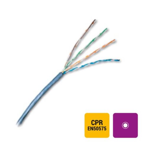 FTP cat5E (non acs) U/UTP CAT5E 4P PVC Eca Gris GENERAL CABLE