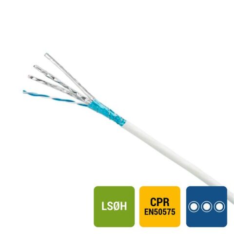 Fibre optique pas ACS F/FTP CAT6A 4P LSOH Cca-s1a