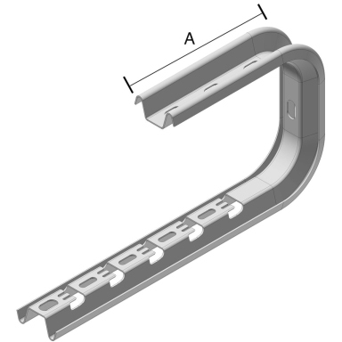 Gaine à cables Accessoires Etrier ouvert encliquetable VF/VFL VERGOKAN