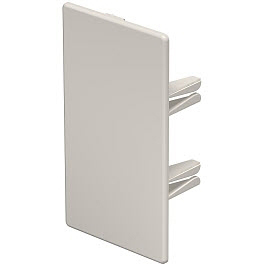 Goulottes pvc + accessoires WDK 60X110 EMBOUT BLANC OBO BETTERMANN