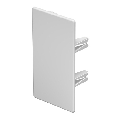 Goulottes pvc + accessoires WDK 60X110 EMBOUT BLANC PUR OBO BETTERMANN