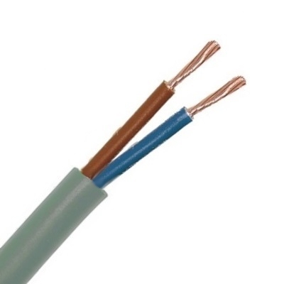 H05VV-F = VTMB LISSE VTMB CABLE LISSE PVC GRIS 2X1