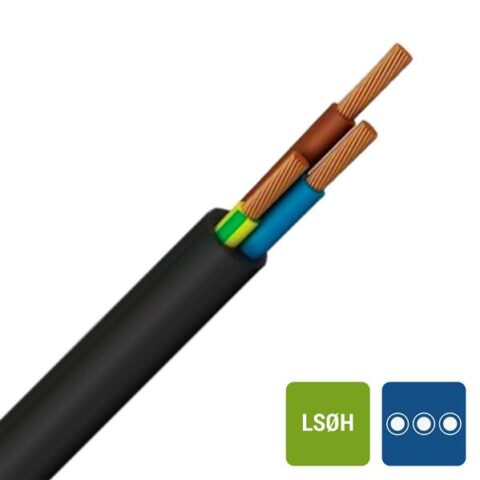 H07RN-F/CTM(F)B-N A+B ARTICLE H07ZZ-F LS0H CAOUTCHOUC N 750V F2 5G6 CABLE D'INSTALLATION