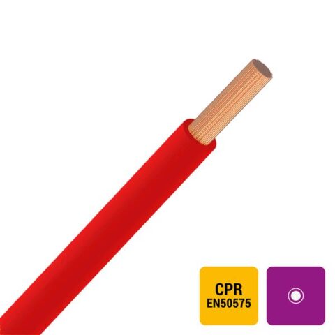 H07V-K 35=>240MM² VOBS SOUPLE ROUGE ECA 35MM² CABLE D'ENERGIE