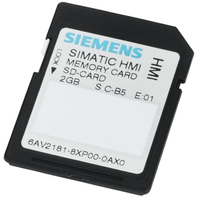 HMI panels SIMATIC HMI MEMORY CARD SD CARD 2GB SIEMENS