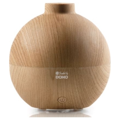 Humificateur d'air et purifica Vaporisateur d'arôme imitation bois DOMO