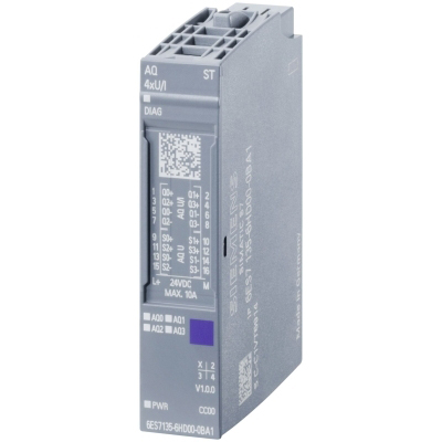 I/O decentraal ET 200SP ANALOG OUTPUT MODULE AQ 4xU/I SIEMENS