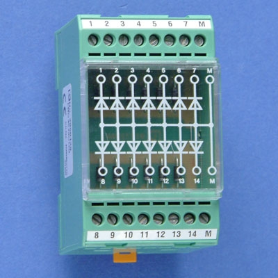 Interface Conversion signaux Bloc diodes EMG 45-DIO14M PHOENIX CONTACT