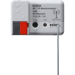 KNX Coupl. média RF/TP/répétiteur RF KNX GIRA