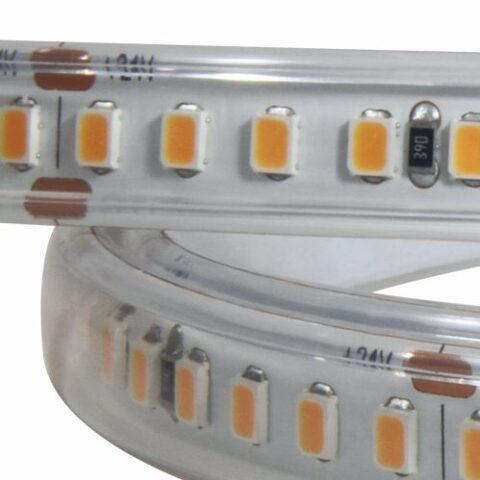 LED barettes Ruban led 160LED/m SMD2835 24V IP67 27K INTEGRATECH