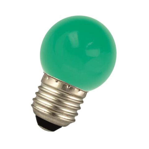 LED lampes retrofit LED Ball E27 G45 220-240V 1W Green BAILEY