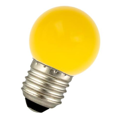 LED lampes retrofit LED Ball E27 G45 220-240V 1W jaune BAILEY