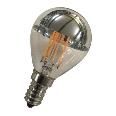 LED lampes retrofit LED Filament G45 E14 240V 3W 2700K arg. BAILEY