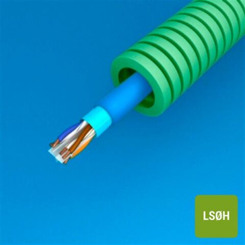 LSOH TUBE + LSOH CABLES DIV. PREFLEX 16 LS0H + F/UTP CAT6A PREFLEX SAFE