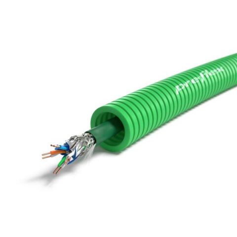 LSOH TUBE + LSOH CABLES DIV. PREFLEX 16 LS0H + S/FTP CAT7 PREFLEX SAFE