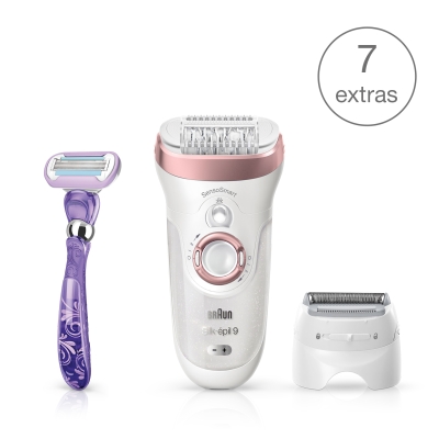 Ladyshave et épilateurs SILK EPIL 9 SENSOSMART EPILATEUR+RASOIR BRAUN