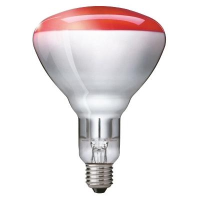 Lampe à incadensce Emetteur a infrarouge R125 rouge Philips Lighting