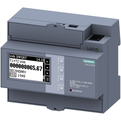 N/A SENTRON PAC2200 LCD RAIL DIN 65A MODBUS SIEMENS