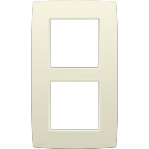 Original NIKO PLAQUE DOUBLE 60mm CREME NIKO