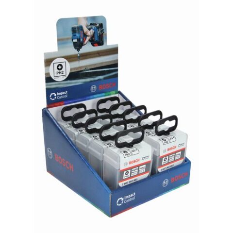 Outillage electr.+ accessoires Présentoir TICTAC 25x Impact PZ2 25mm Bosch Professional