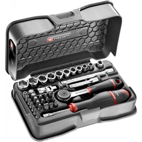 Outillage n0n-electrique COFFRET DOUIL 1/4' 6P MM R.161B 37PC FACOM