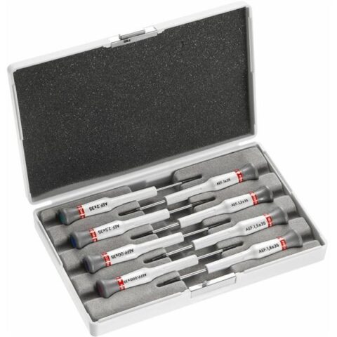 Outillage n0n-electrique Coffret de 8 tournevis Micro-Tech