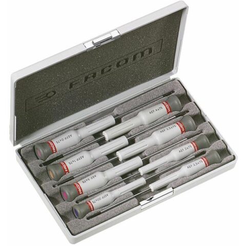 Outillage n0n-electrique Coffret de 8 tournevis Micro-Tech