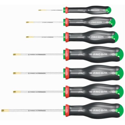 Outillage n0n-electrique JEU DE 7 TOURNEVIS TORX ET RESISTORX FACOM