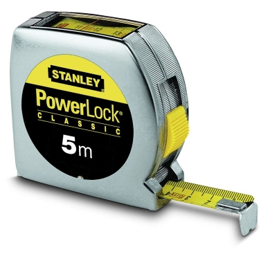 Outillage n0n-electrique Metre Ruban Powerlock 5m - 19mm lecture STANLEY