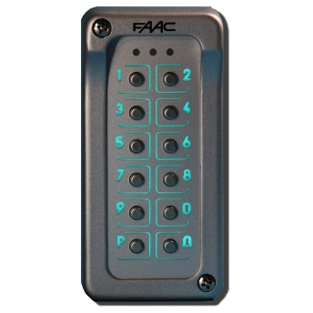 Ouvre porte gar.+ouvre-portail KCTL M BACKLITE CLAV. A CODE FAAC