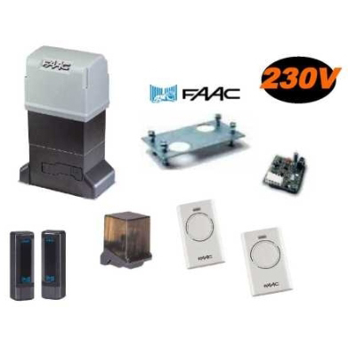 Ouvre porte gar.+ouvre-portail PRATICO 844 KIT (844) 230V FAAC