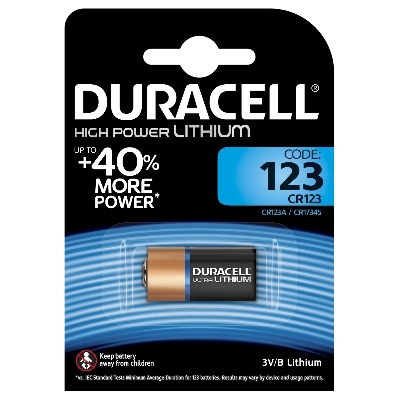 Piles DURACELL SPECIALTY LITHIUM 123 (x1) DURACELL