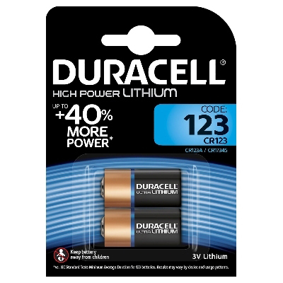 Piles DURACELL SPECIALTY LITHIUM 123 (x2) DURACELL