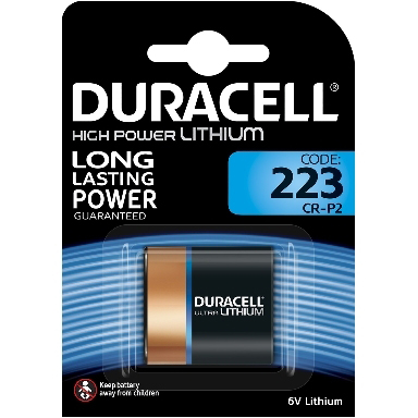 Piles DURACELL SPECIALTY LITHIUM 223 (x1) DURACELL