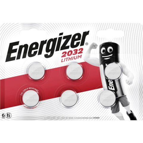 Piles ENERGIZER LITHIUM 3V CR2032 BL6 Energizer