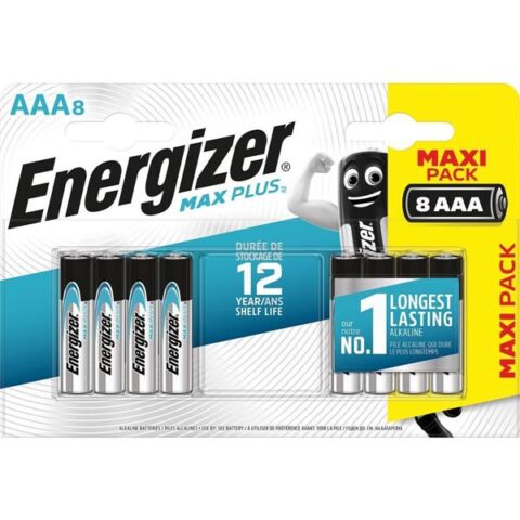 Piles ENERGIZER MAX PLUS LR03 AAA BL8 Energizer