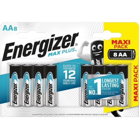 Piles ENERGIZER MAX PLUS LR06 AA BL8 Energizer